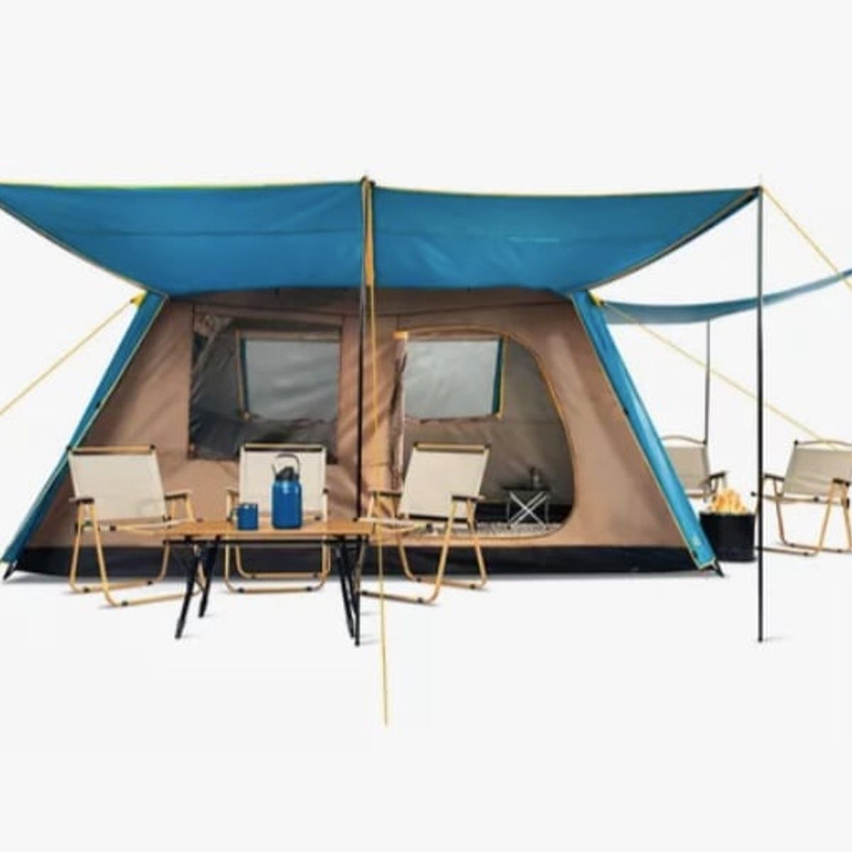GENERICO - Carpa Dolomites 8 Discovery 8 personas Techo largo
