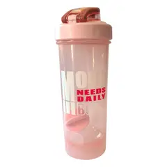 IMPOPLANET - BOTELLA DE AGUA SHAKER 800ML ROSADO
