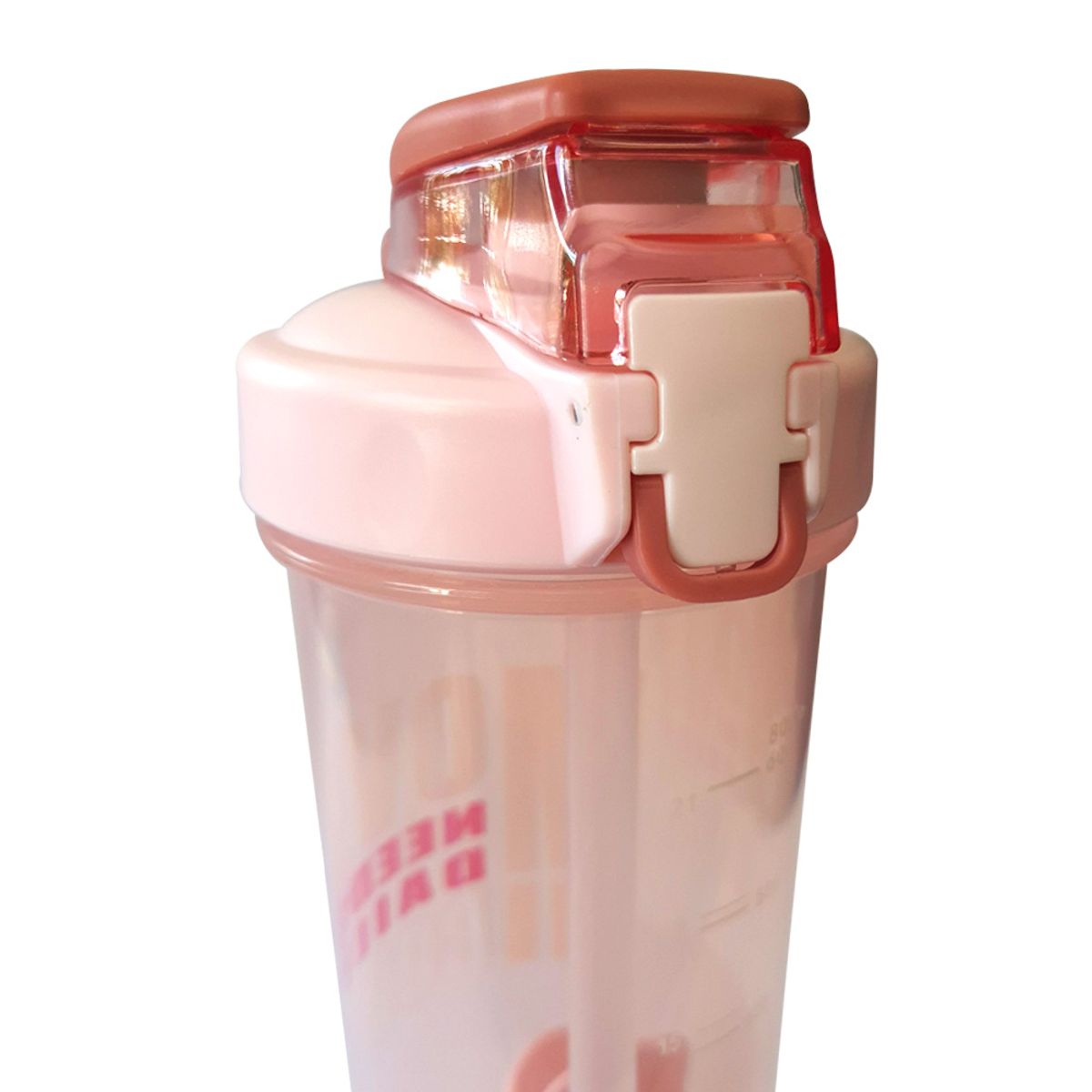 IMPOPLANET - BOTELLA DE AGUA SHAKER 800ML ROSADO