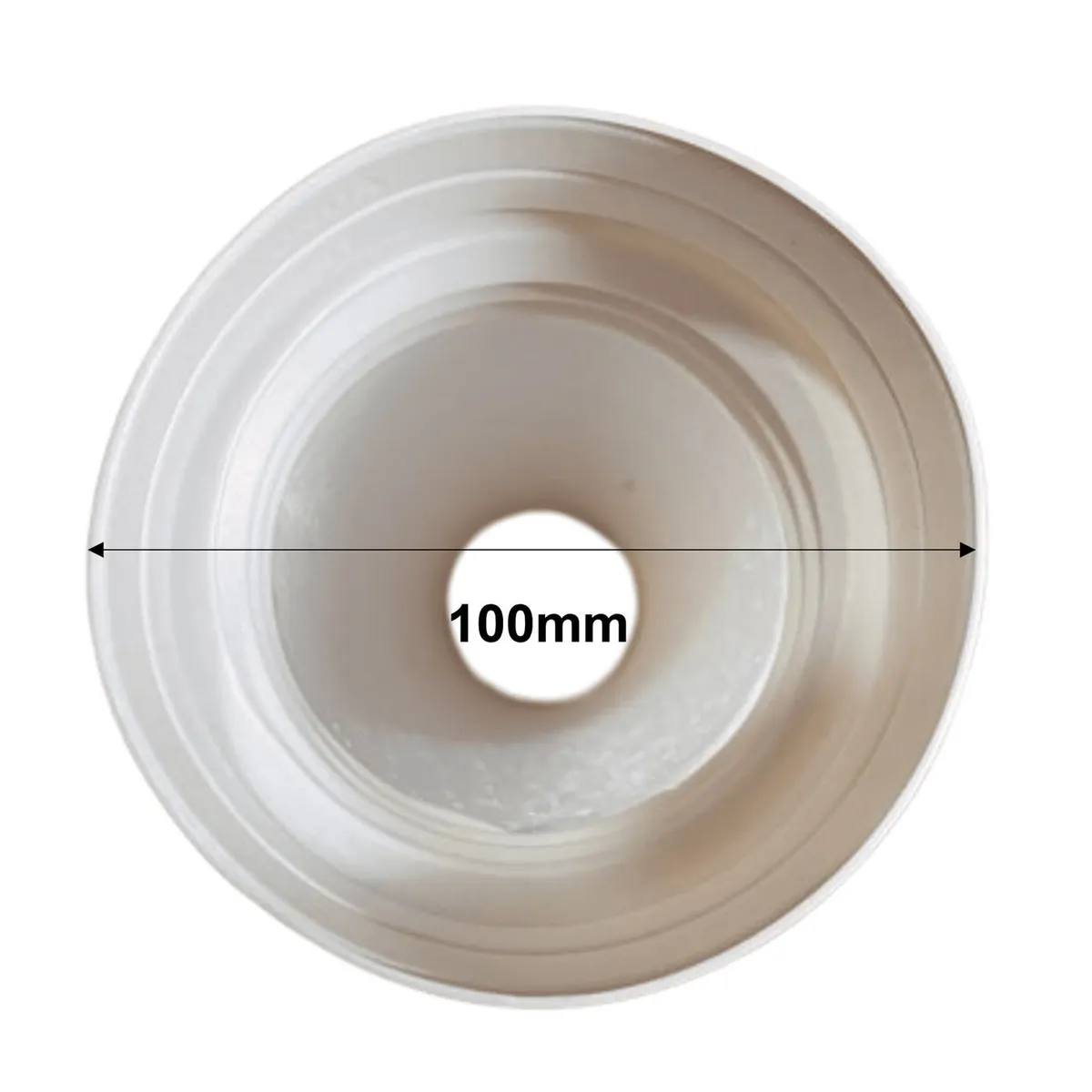 GENERICO - Tubo Vapor Para Secadora Corrugado 100MM x 2.3m