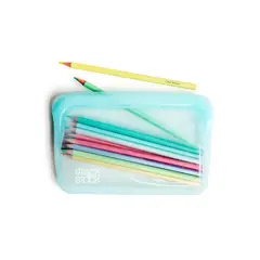 STACK N STOCK - Bolsa De Silicona Platino Stack`n Stock 400 ml Celeste