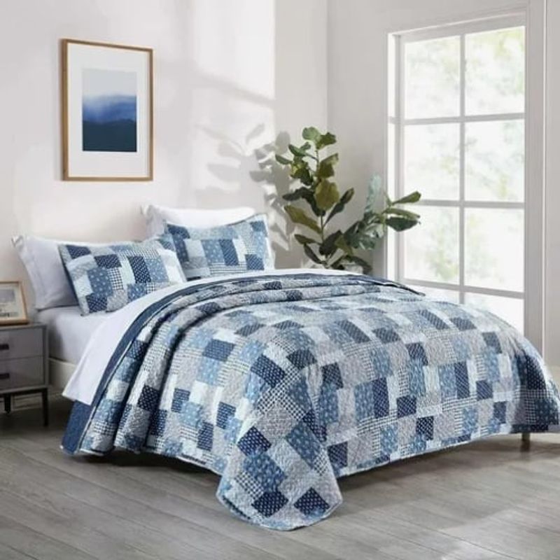 GENERICO - Cubrecama Quilt Reversible King