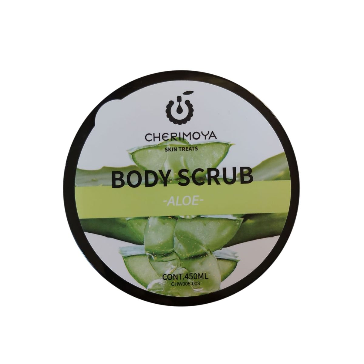 CHERIMOYA - Exfoliante Corporal Hidratante Extracto de Frutas 450ml aloe