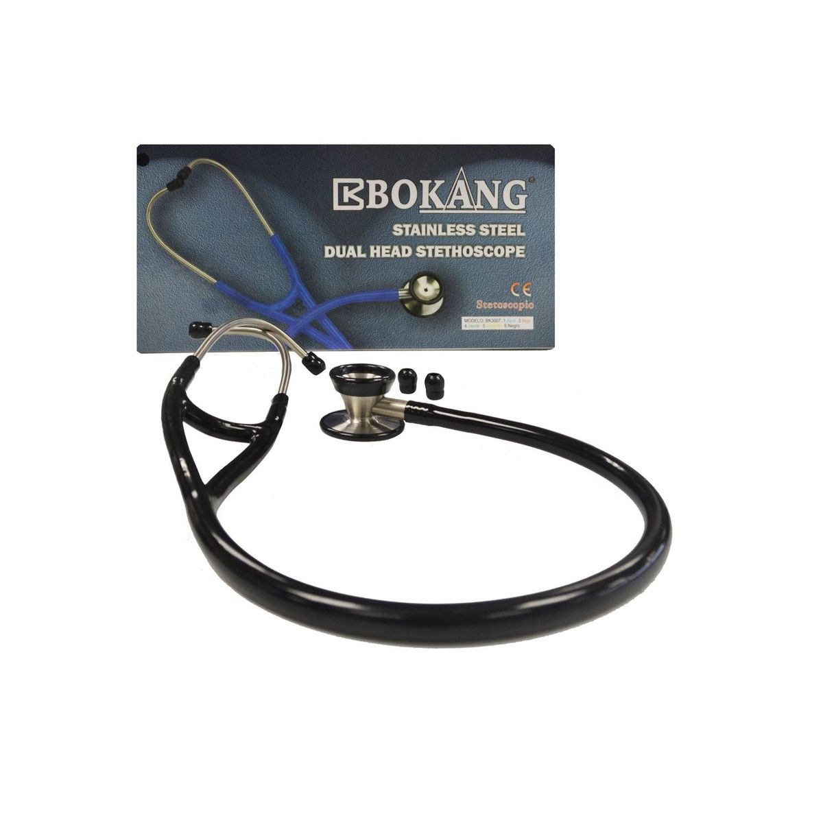 BOKANG - Fonendoscopio Estetoscopio Dual Acero BOKANG