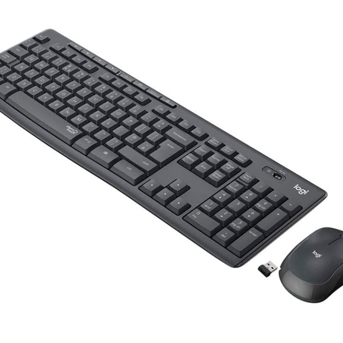 LOGITECH - Combo Teclado Mouse - Logitech MK295 Silent inalámbrico - Español