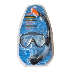 IMPOPLANET - SET DE SNORKEL NEGRO