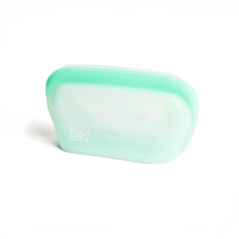STACK N STOCK - Bolsa De Silicona Platino Stack`n Stock 1000 ml Verde Agua