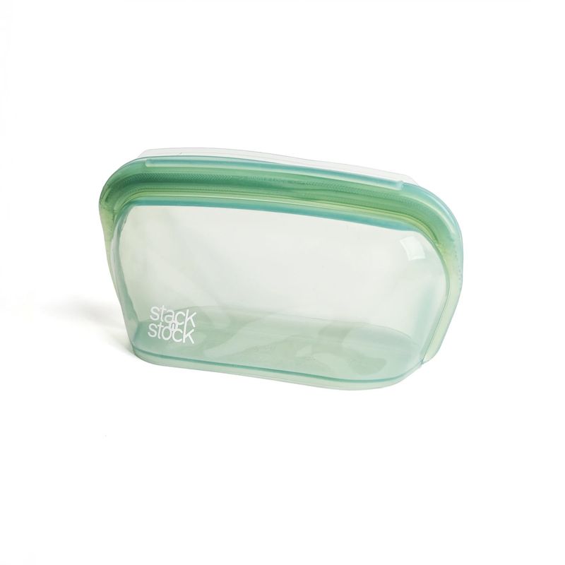 STACK N STOCK - Bolsa De Silicona Platino Stack`n Stock 1000 ml Verde