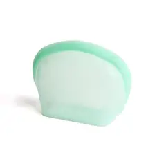 STACK N STOCK - Bolsa De Silicona Platino Stack`n Stock 1000 ml Verde Agua Plegable