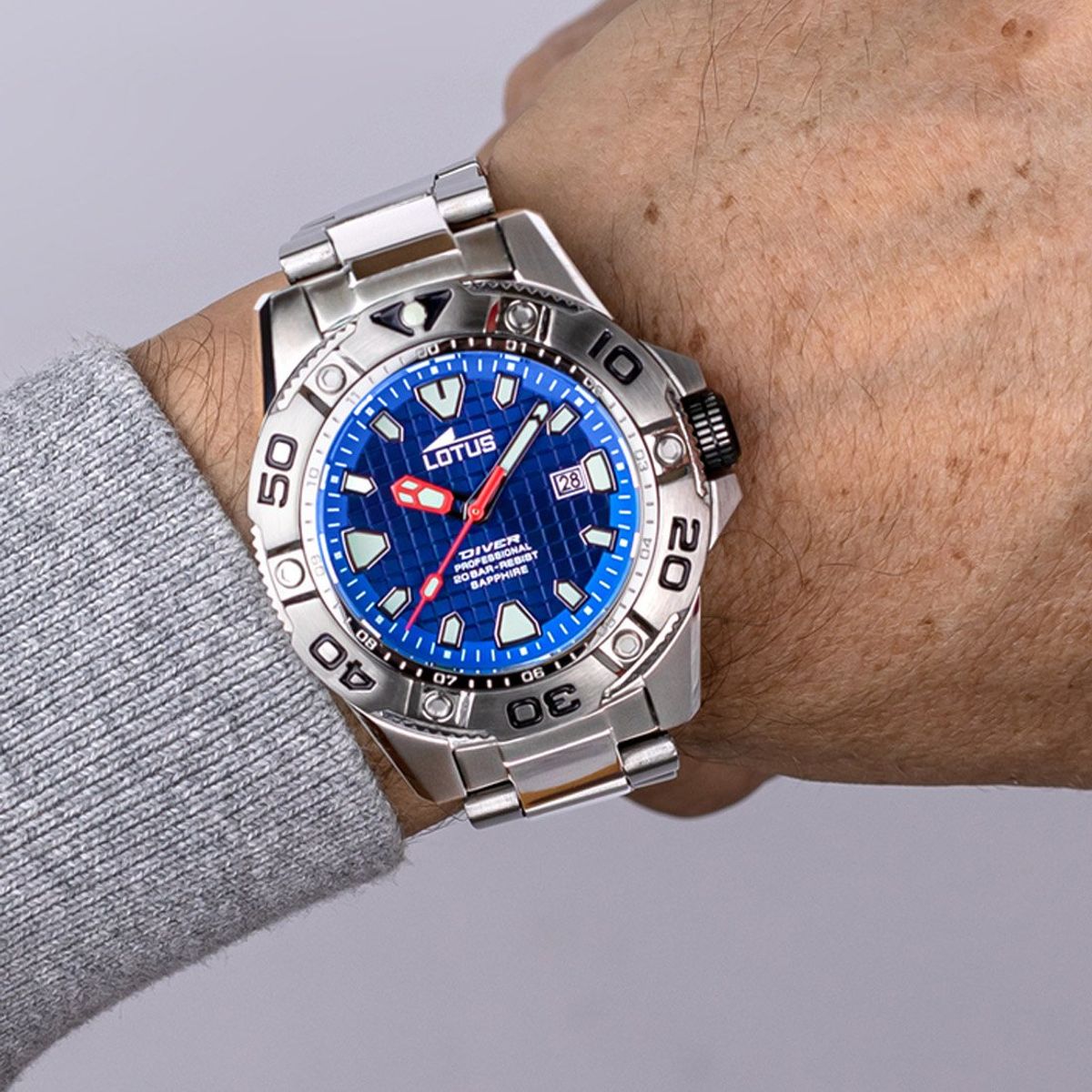 LOTUS - Reloj 18929/B Lotus Azul Hombre Diver