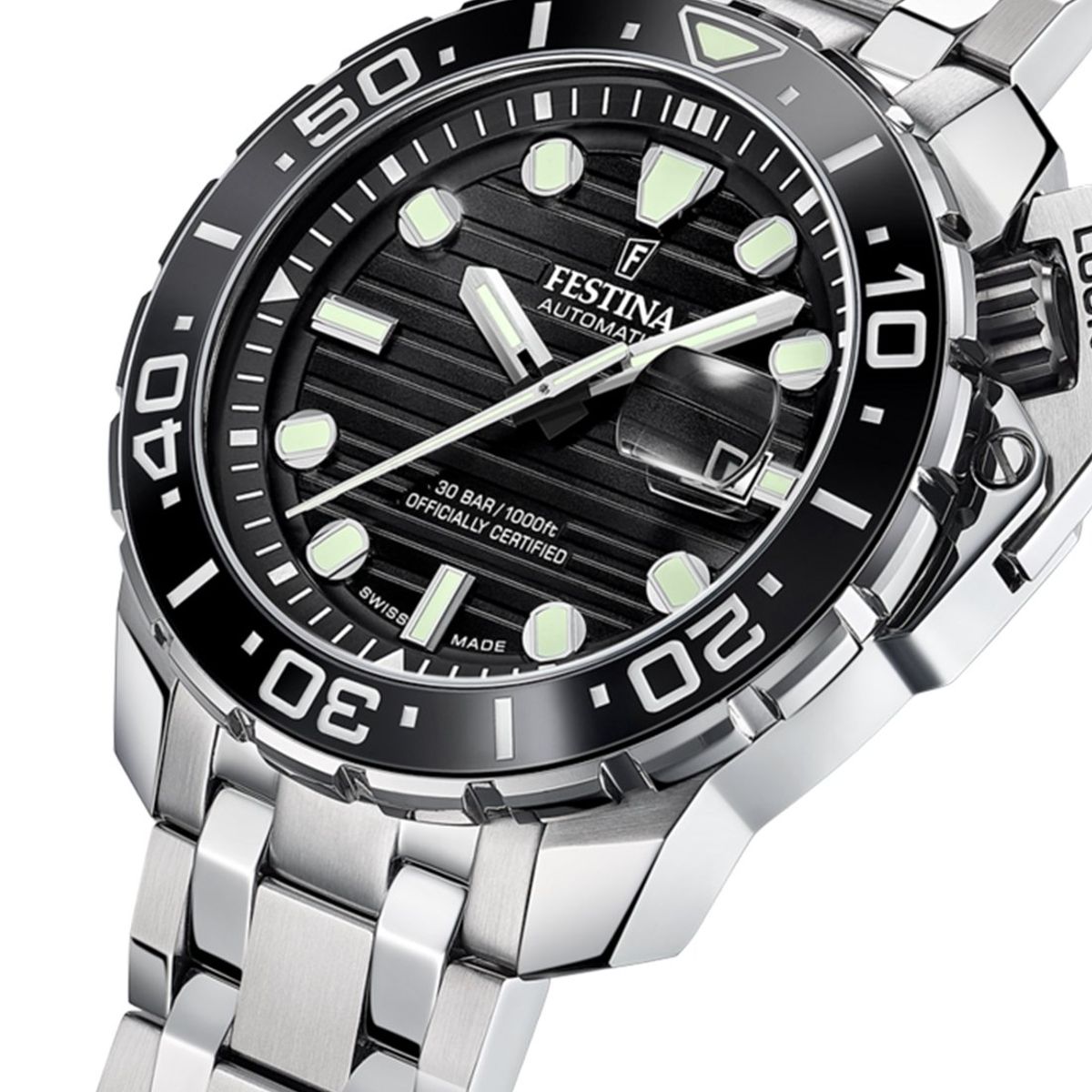 FESTINA SWISS - Reloj F20043/6 Festina Swiss Negro Hombre