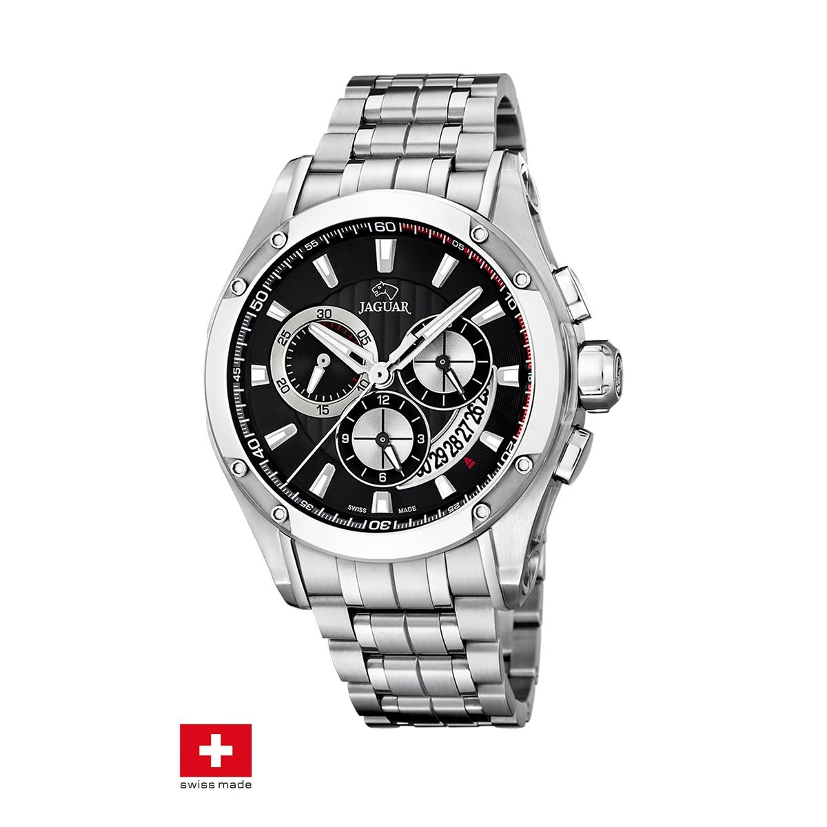 JAGUAR - Reloj J1033/1 Jaguar Swiss Negro Hombre Special Edition