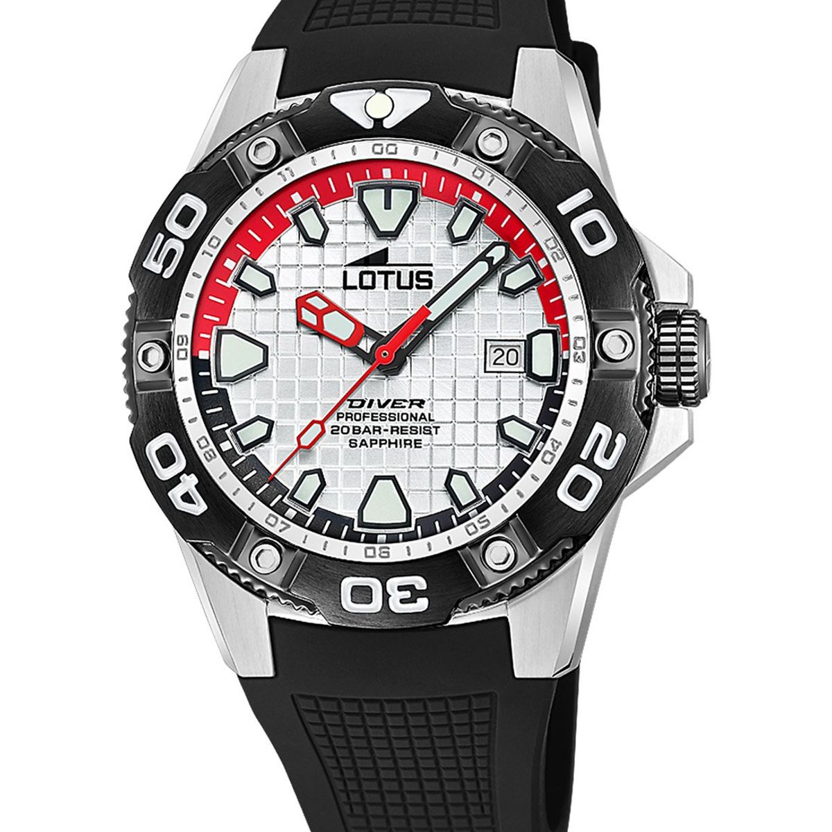 LOTUS - Reloj 18927/1 Lotus Plata Hombre Diver