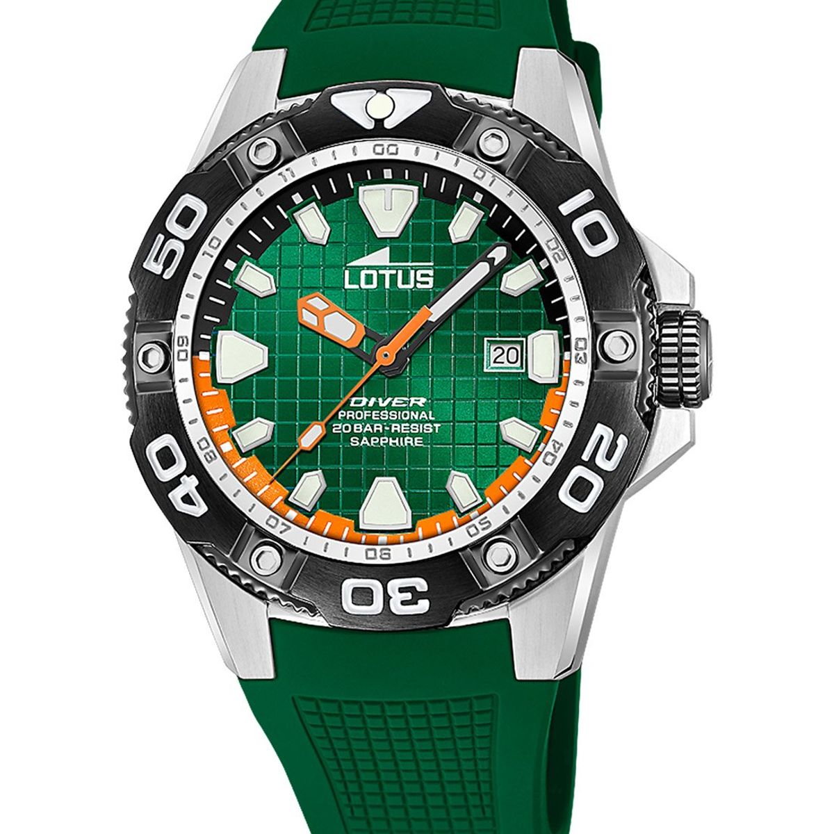 LOTUS - Reloj 18927/3 Lotus Verde Hombre Diver