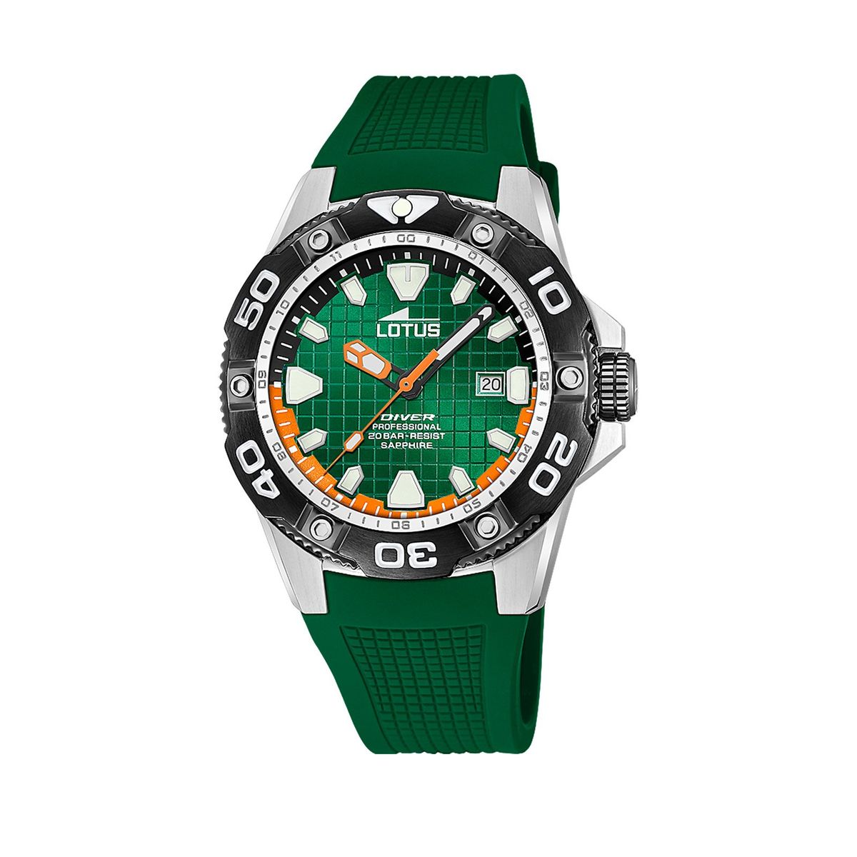 LOTUS - Reloj 18927/3 Lotus Verde Hombre Diver