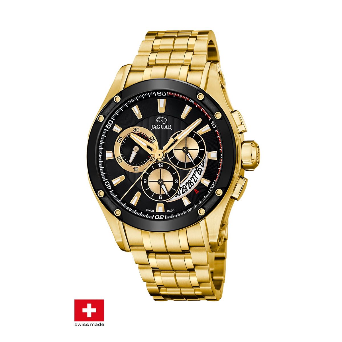 JAGUAR - Reloj J1036/1 Jaguar Swiss Negro Hombre Special Edition