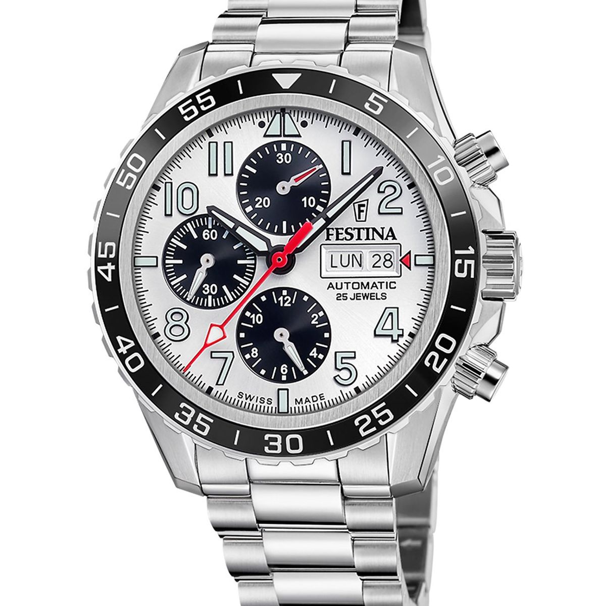 FESTINA SWISS - Reloj F20055/1 Festina Swiss Blanco Hombre