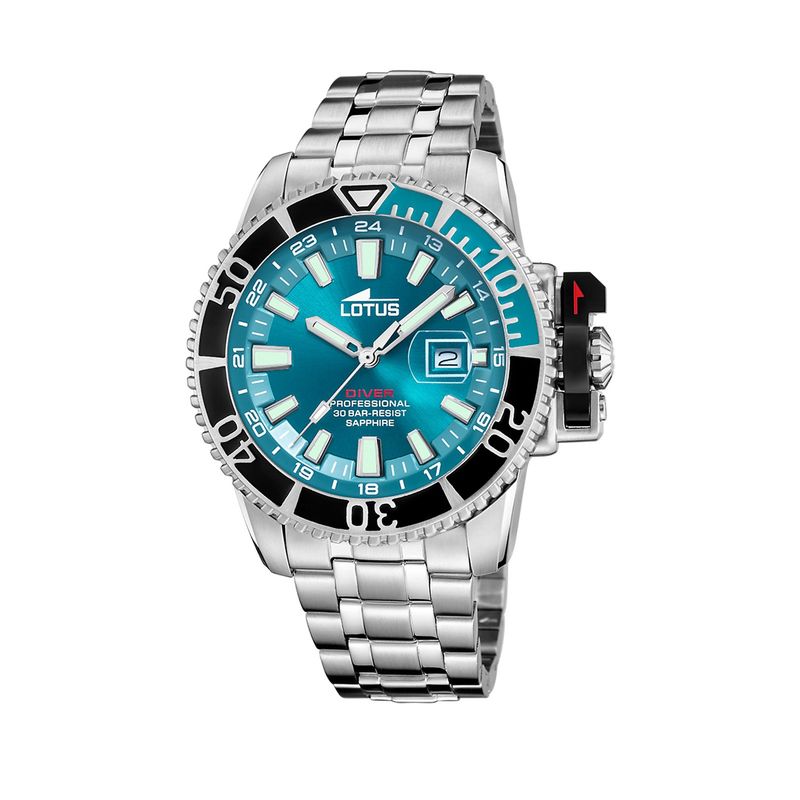 LOTUS - Reloj 18938/1 Lotus Celeste Hombre Diver