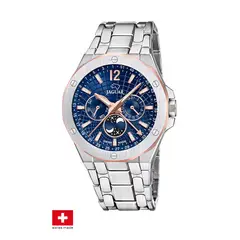 JAGUAR - Reloj J1039/2 Swiss Azul Hombre Diplomatic