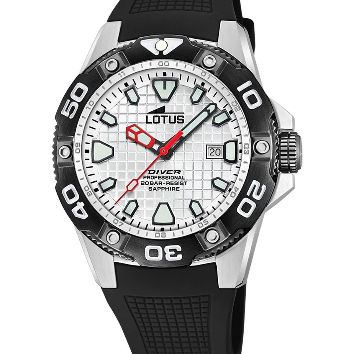 LOTUS - Reloj 18927/A Lotus Blanco Hombre Diver