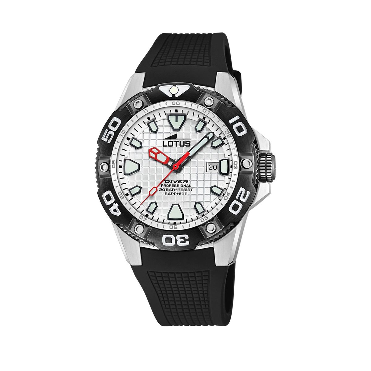 LOTUS - Reloj 18927/A Lotus Blanco Hombre Diver