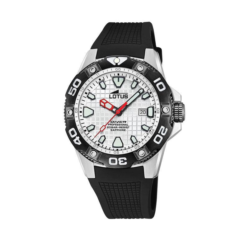 LOTUS - Reloj 18927/A Lotus Blanco Hombre Diver