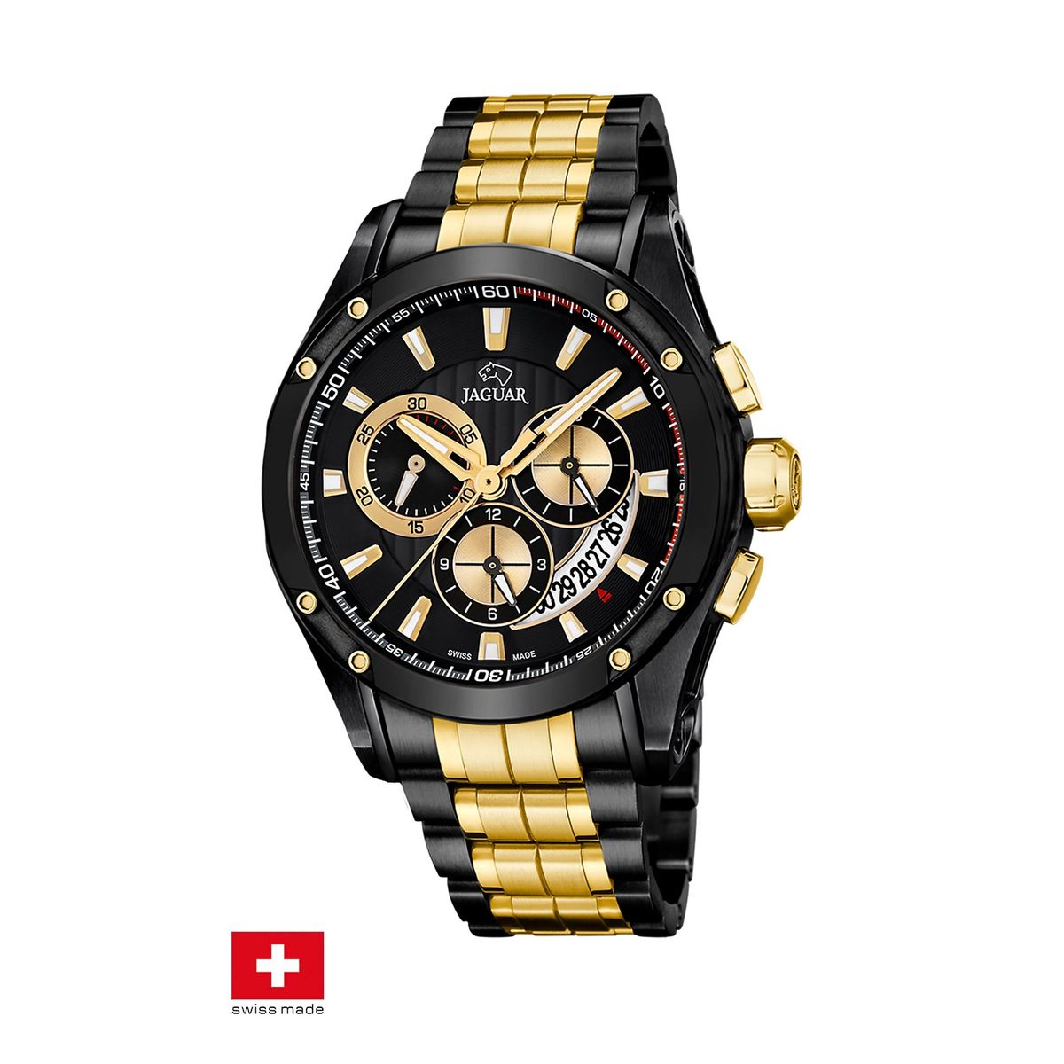 JAGUAR - Reloj J1038/1 Jaguar Swiss Negro Hombre Special Edition