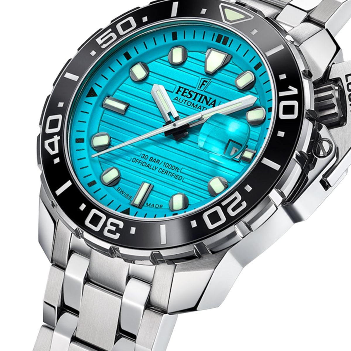 FESTINA SWISS - Reloj F20043/5 Festina Swiss Turquesa Hombre