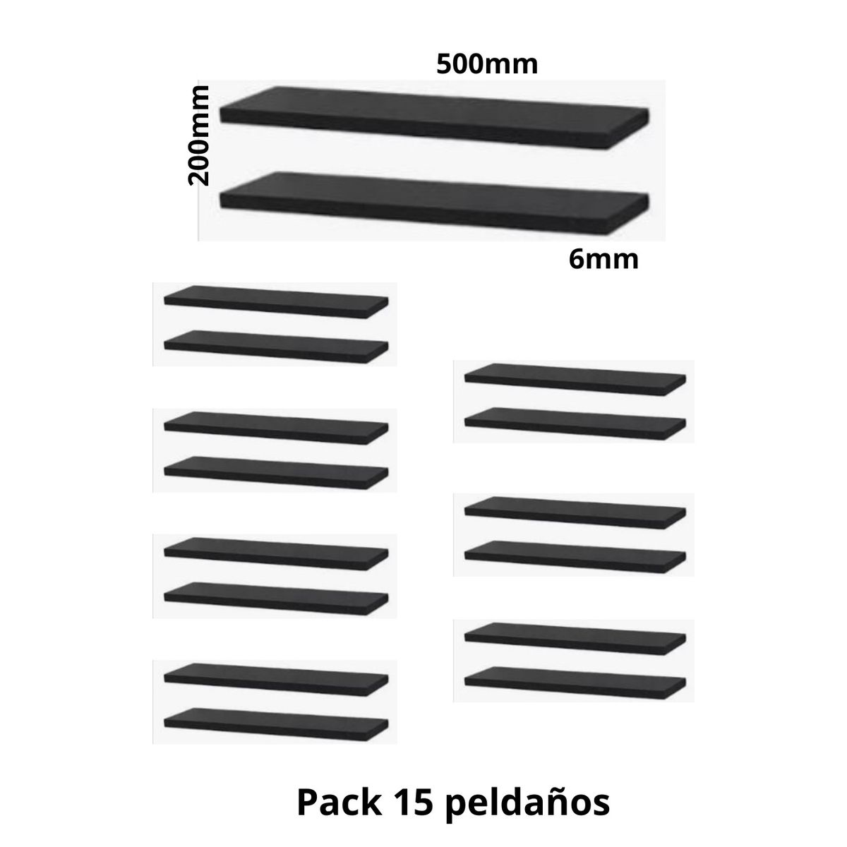 GENERICO - PELDAÑO METALICO FABRICACION HIERRO