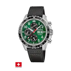 FESTINA SWISS - Reloj F20056/2 Verde Hombre Automático