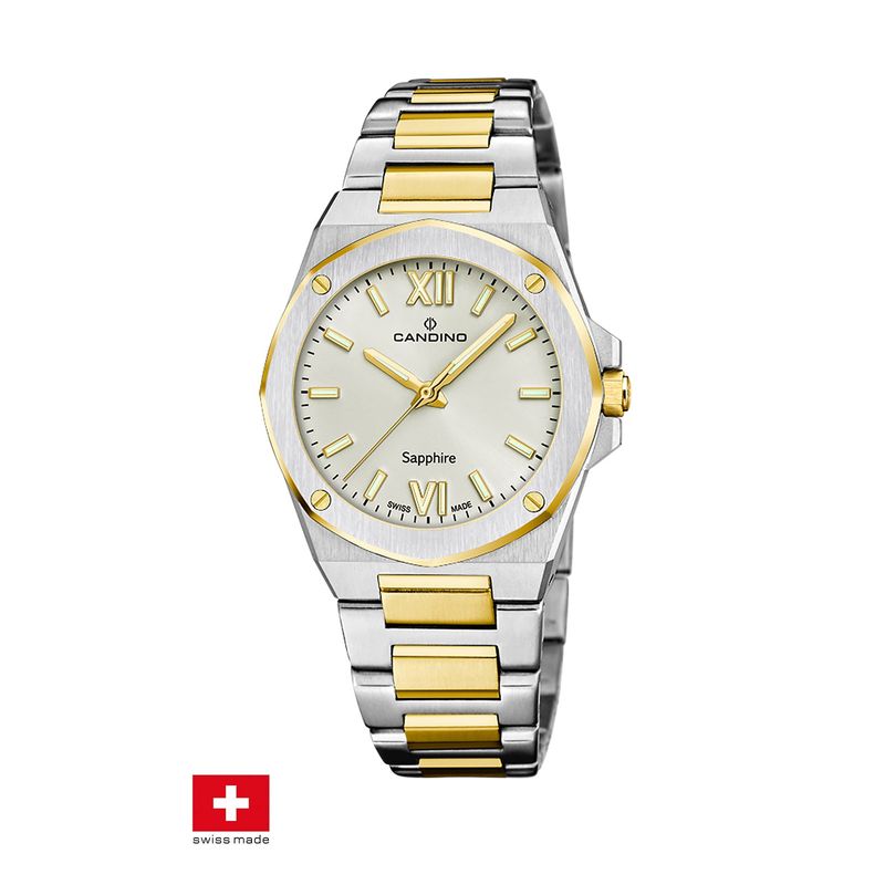 CANDINO - Reloj C4776/3 Candino Swiss Beige Mujer