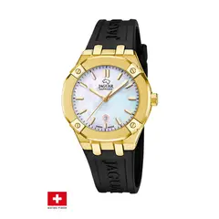 JAGUAR - Reloj J1018/2 Swiss Blanco Mujer Diplomatic