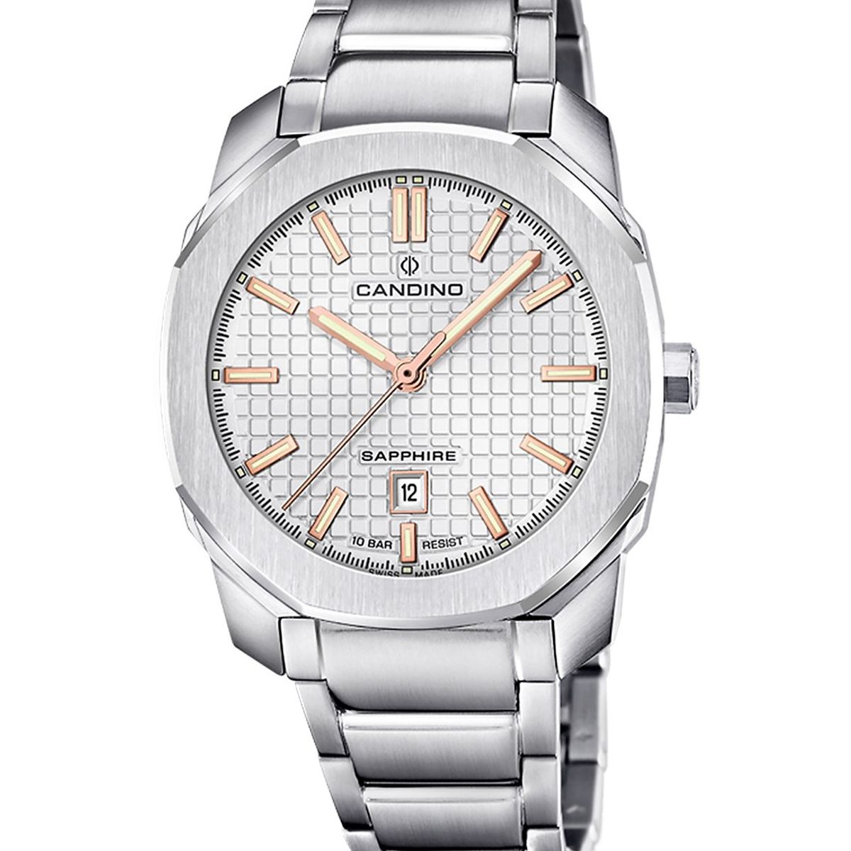 CANDINO - Reloj C4778/2 Candino Swiss Plata Mujer