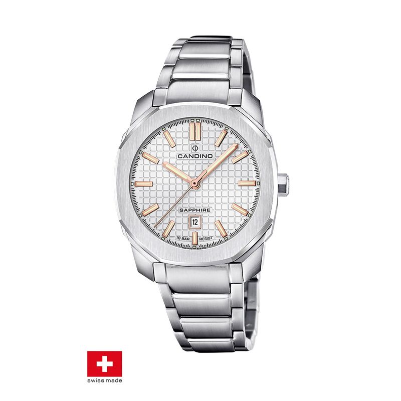 CANDINO - Reloj C4778/2 Candino Swiss Plata Mujer