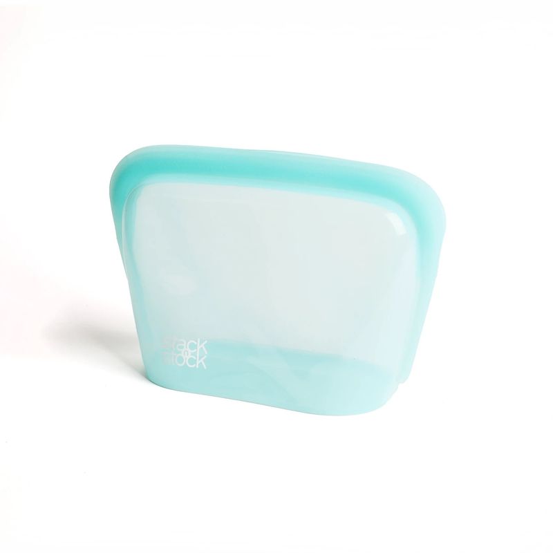 STACK N STOCK - Bolsa De Silicona Platino Stack`n Stock 1300 ml Celeste