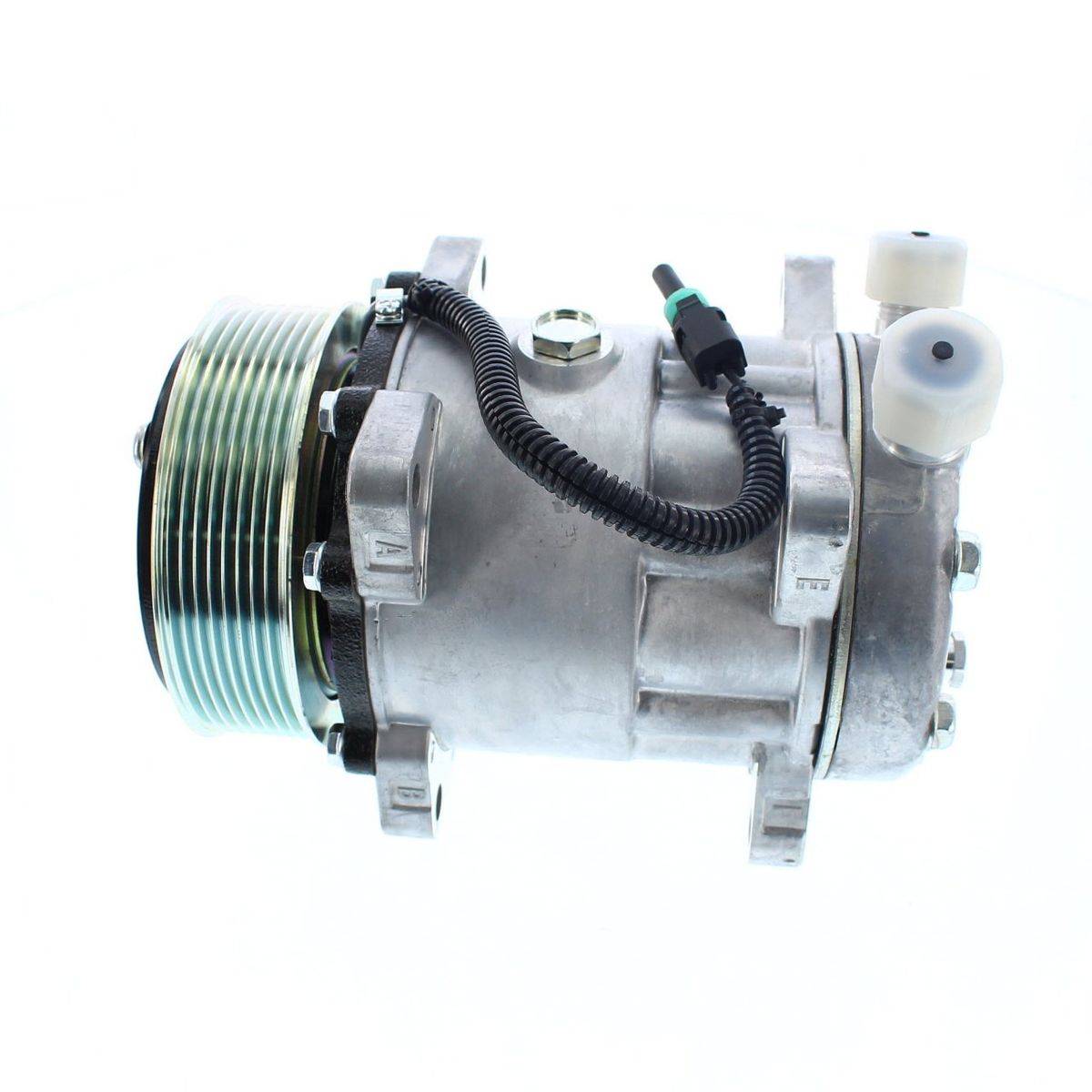 AMERICAN AIR - Compresor de AC SD7H15HD 8PK 12V 119MM TAPA JDA AM-SSB4660