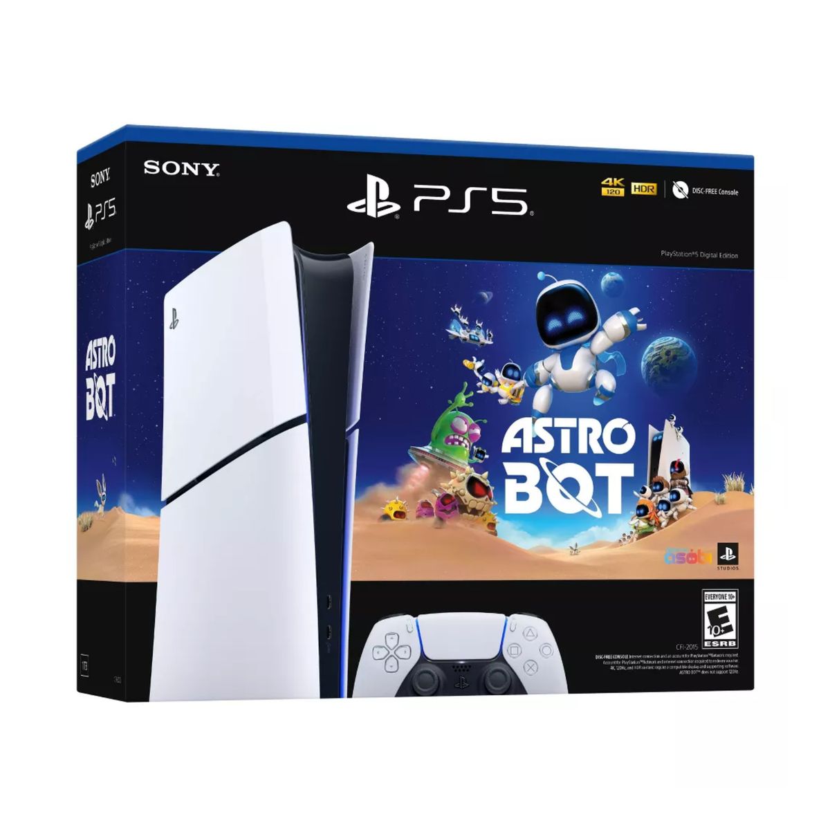 PLAYSTATION - Consola PS5 PlayStation 5 Slim Digital + Juego Astro Bot
