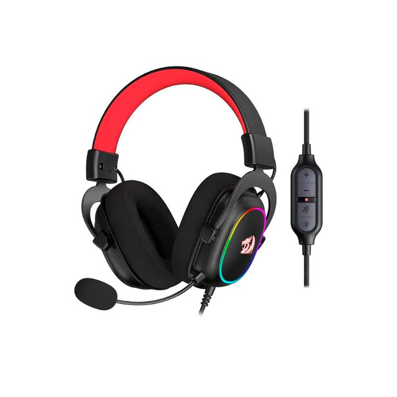 REDRAGON - Audífonos Gamer Redragon Zeus X H510 RGB Black
