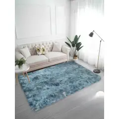 GENERICO - ALFOMBRAS PELO LARGO TIPO PELUCHE SUAVES PARA DECORACION DE HOGAR