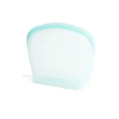 STACK N STOCK - Bolsa De Silicona Platino Stack`n Stock 3.5 Lts. Celeste Plegable
