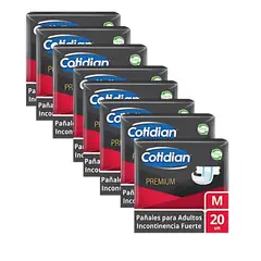 COTIDIAN - PACK PAÑAL ADULTO PREMIUN TALLA M 160 unidades