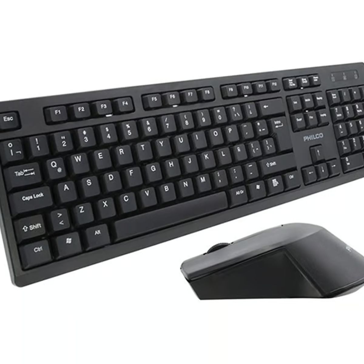 PHILCO - Combo Teclado Mouse - Philco PPR6354K - Inalámbrico - Negro