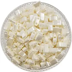 GENERICO - Medias Tilas de 2.5mm Miyuki 10gr - Crema