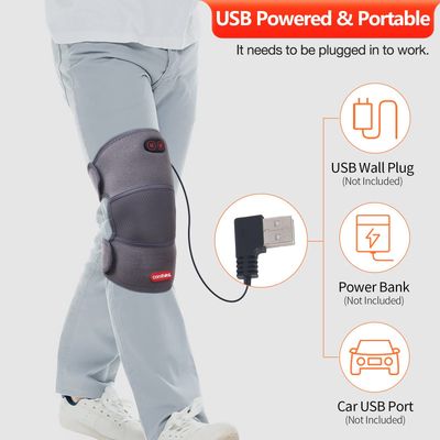 Imagen 2 del producto Rodillera Ortopédica 2 en 1 calor y masaje