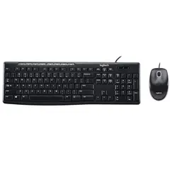 LOGITECH - Combo Teclado Muse - MK200 - USB 2.0 - Black