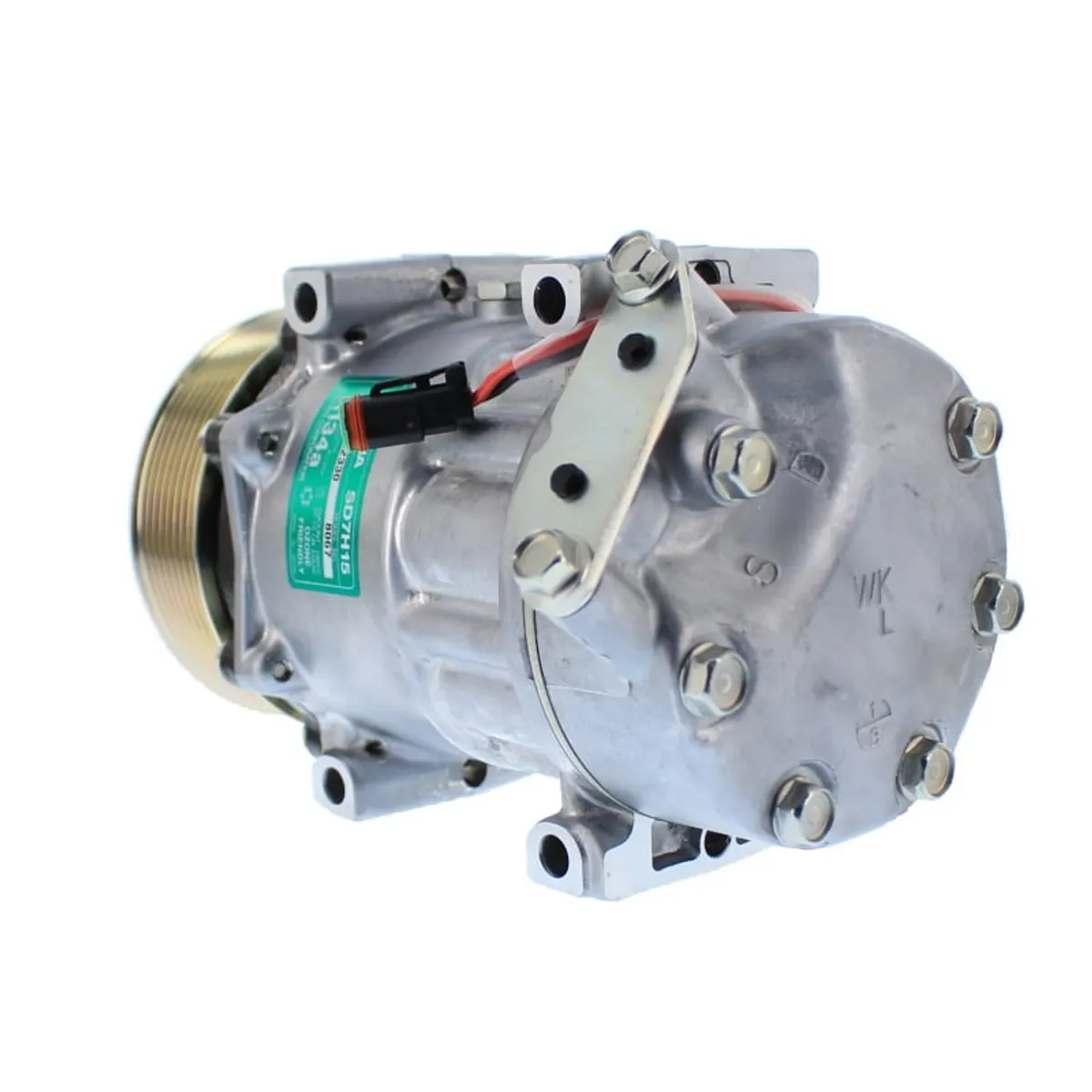 SANDEN - Compresor AC 7H15 8PK 24V 119MM TAPA WK 8067 SANDEN SCANNIA