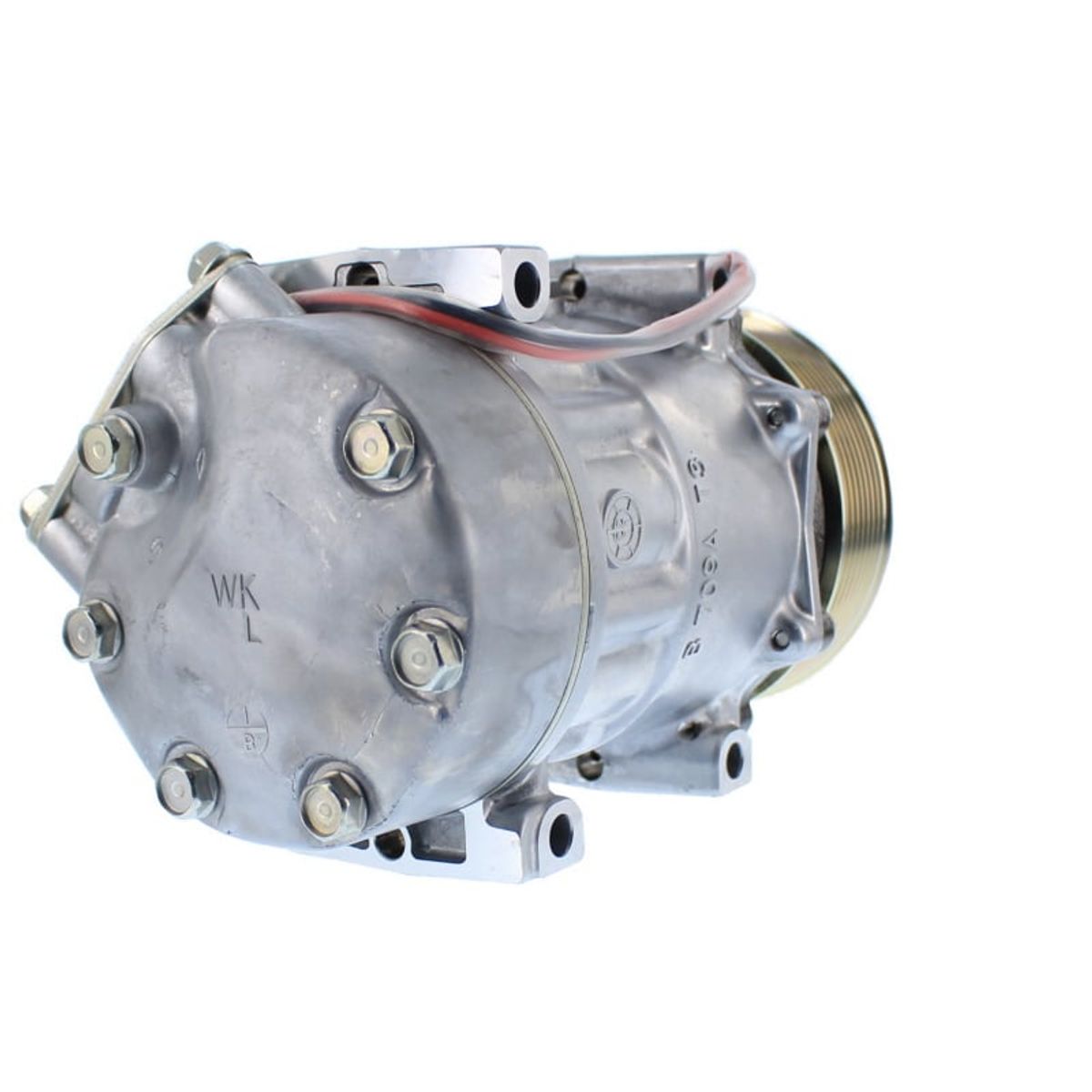 SANDEN - Compresor AC 7H15 8PK 24V 119MM TAPA WK 8067 SANDEN SCANNIA