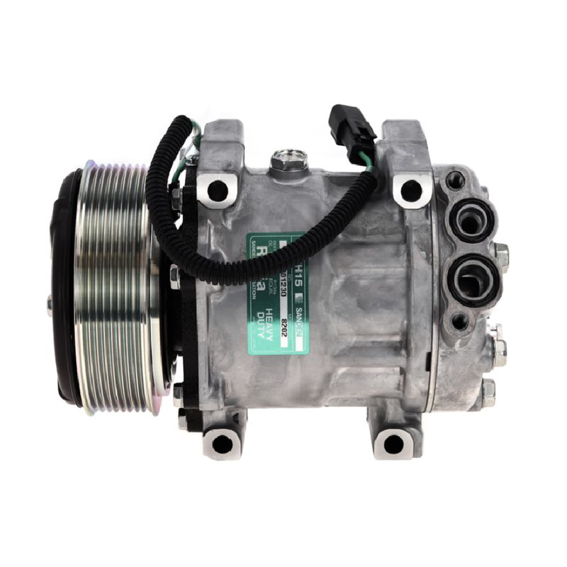 AMERICAN AIR - Compresor de AC SD7H15 8PK 24V 119MM TAPA WP 8202 SANDEN