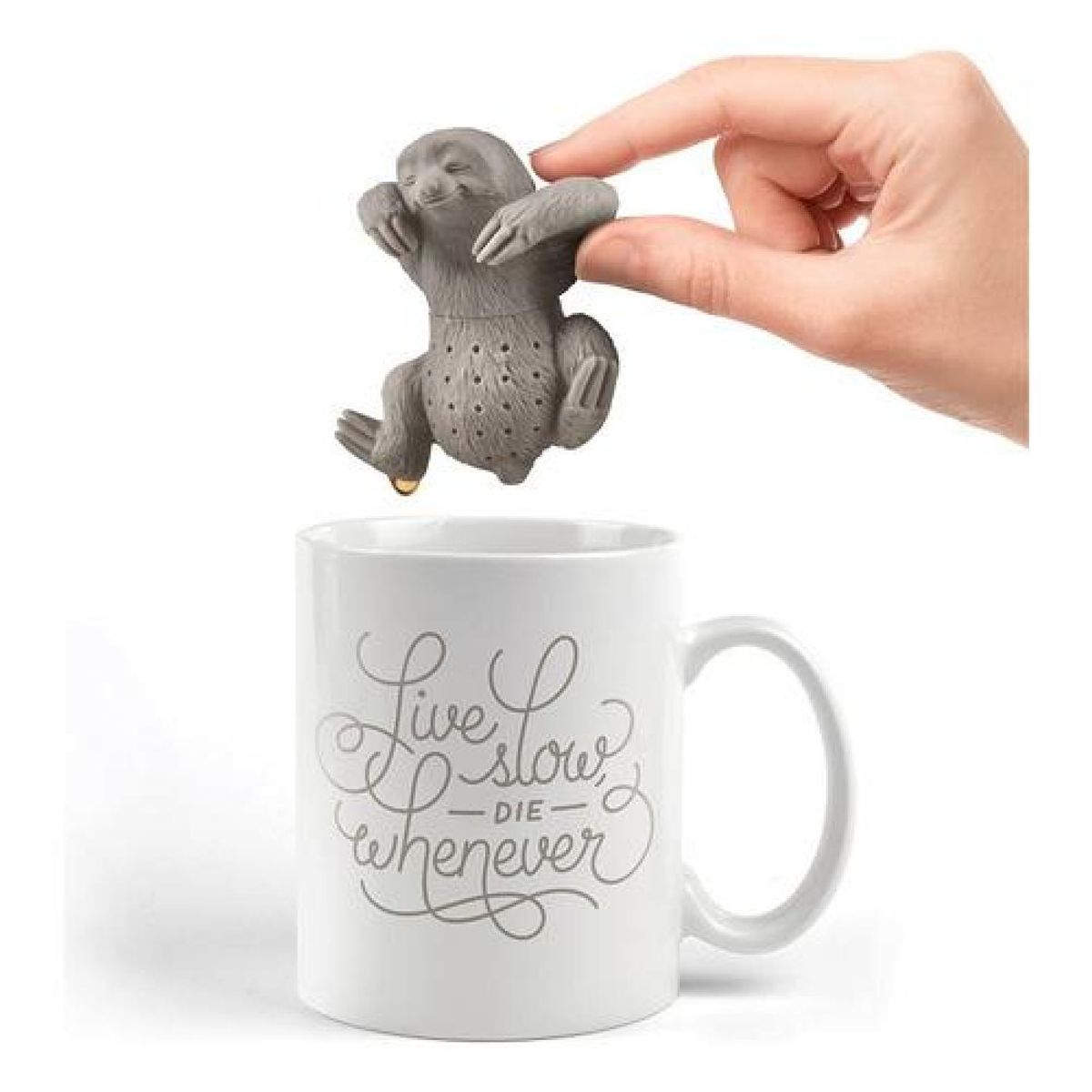 GENERICO - Infusor De Té O Hierba Entretenido Oso Perezoso.