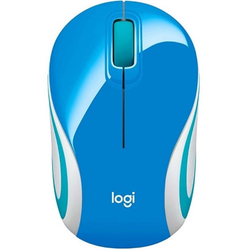 LOGITECH - Mouse - Logitech Mini M187 - inalámbrico - Reflesh Blue